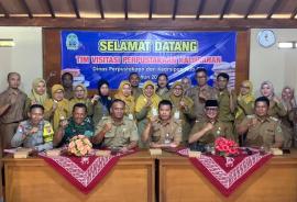 MASUK 6 BESAR LOMBA PERPUSTAKAAN, PERPUSTAKAAN INSAN MULIA DAPATKAN VISITASI DARI DINAS PERPUSTAKAAN